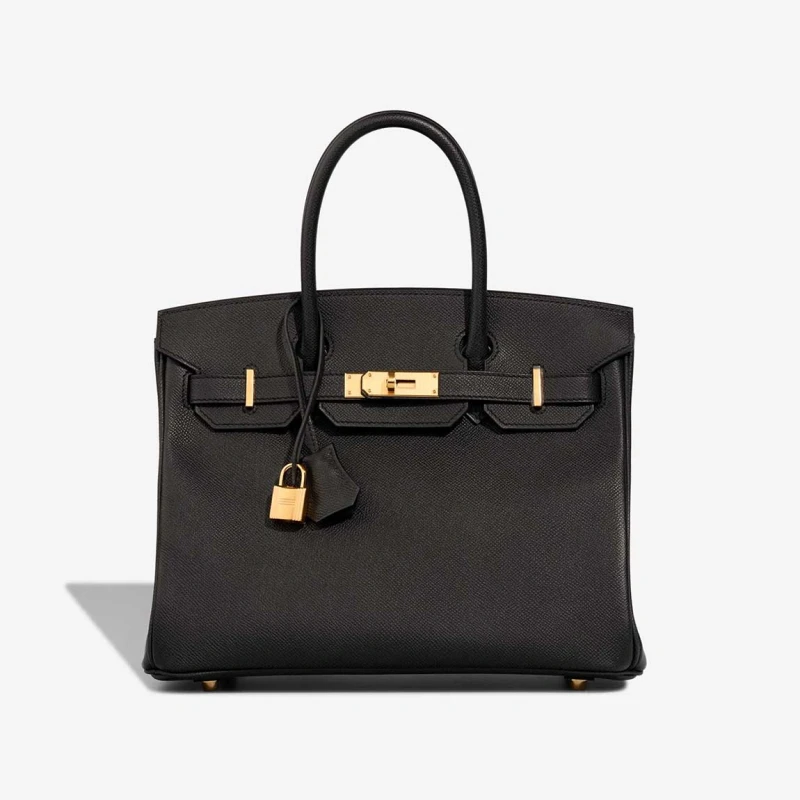 Hermès BIRKIN 30 VEAU EPSOM NOIR GHW B30EN 2