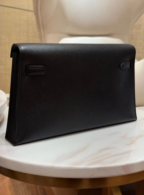 Hermès KELLY ELAN 28 EPSOM NOIR GHW KEN 4