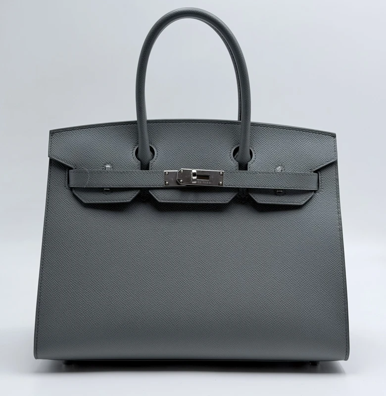 Hermès BIRKIN 30 VEAU EPSOM CIEL PHW B30EC 2