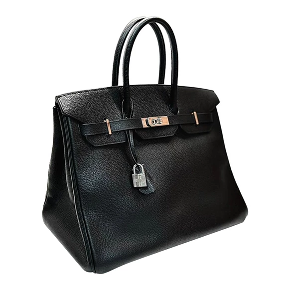 Hermès BIRKIN 35 VEAU TOGO NOIR PHW BIRKIN 35 VEAU TOGO NOIR PHW