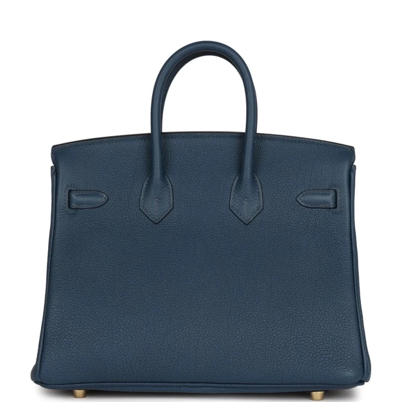 Hermès BIRKIN 25 VEAU TOGO BLEU DE PRUSSE GHW B25TBP 5