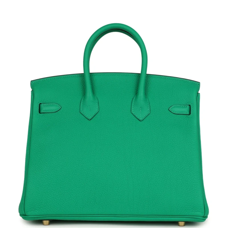 Hermès BIRKIN 25 VEAU TOGO MENTHE GHW B25TM 3