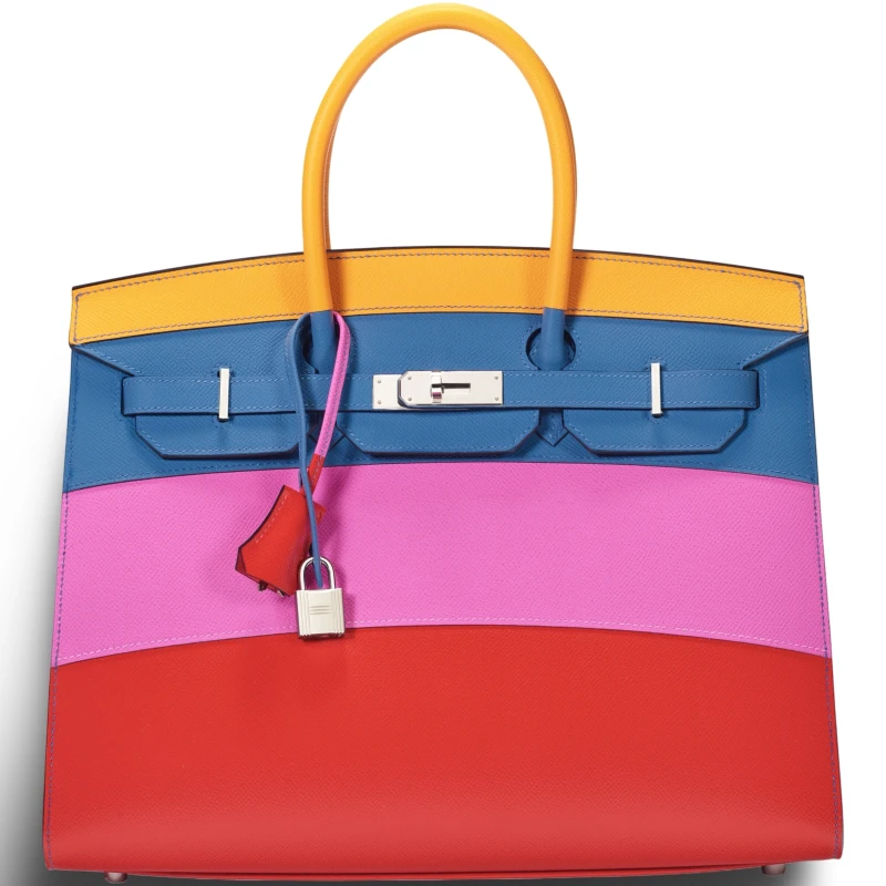 Hermès BIRKIN 35 RAINBOW EOSOM PHW B35RAINBOW 1