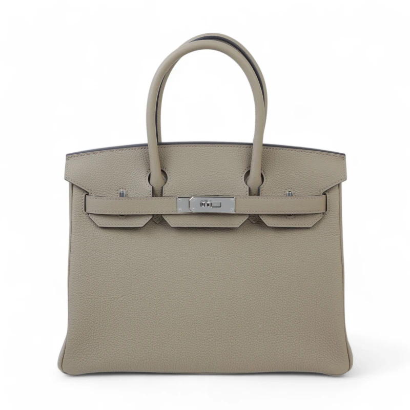 Hermès BIRKIN 30 VEAU TOGO BEIGE MARFA PHW B30TBM 2