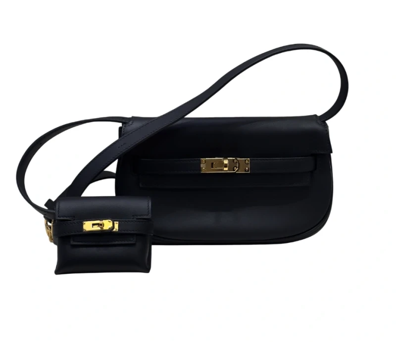 SAC KELLY MOOVE VEAU SWIFT NOIR GHW