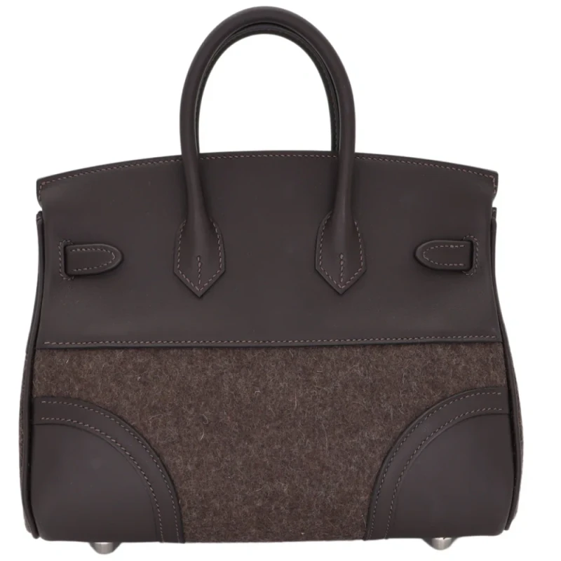Hermès BIRKIN GO TEAM EBENE SWIFT/FEUTRE PHW B25GOTEAM 5