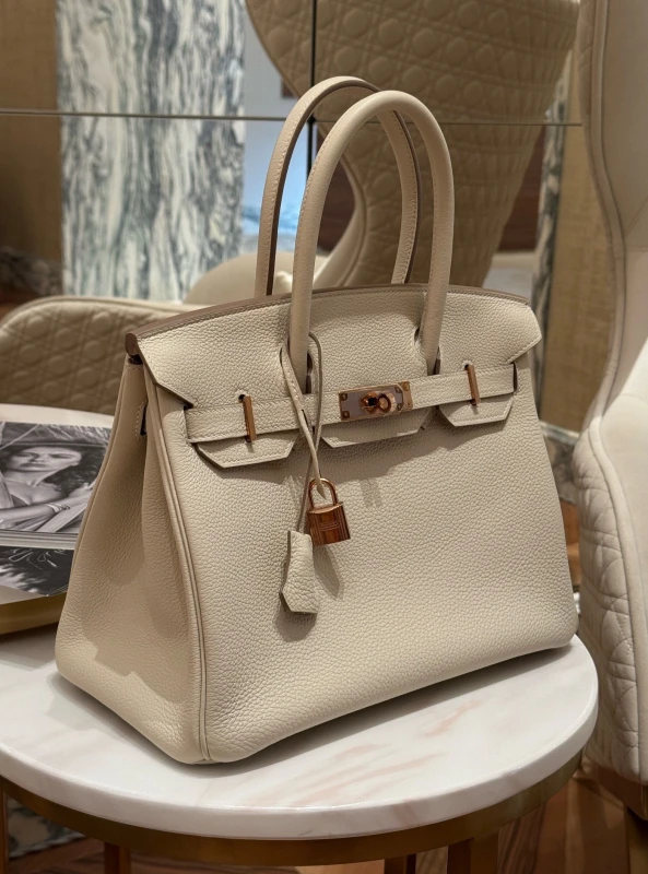 Hermès BIRKIN 30 VEAU TOGO S5 CRAIE RGHW B30VT 4