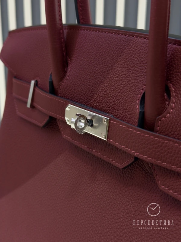 Hermès SAC BIRKIN 30 VEAU TOGO 55 ROUGE H030520CK 3