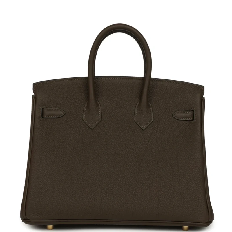 Hermès BIRKIN 25 VEAU TOGO VERT LODEN PBHW B25TVL 3