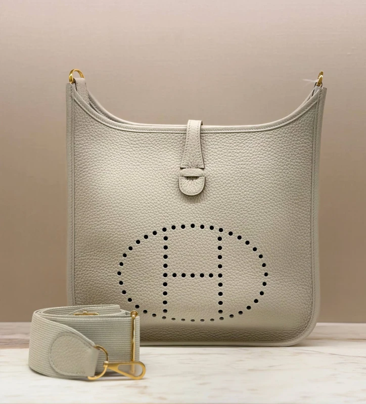 Hermès EVELYNE 29 TAURILLON CLEMENCE BETON GHW HE29 3
