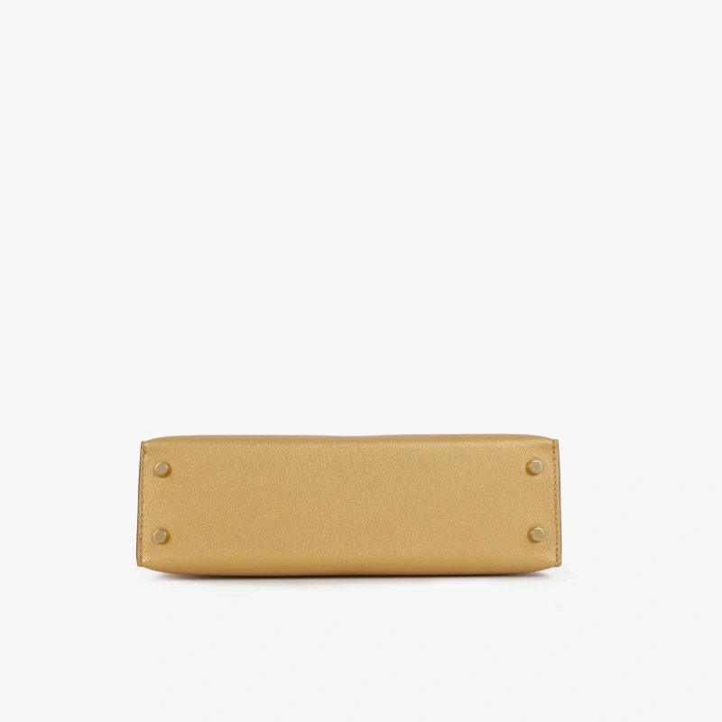 Hermès KELLY 20 MINI CHEVRE D'ORE PBHW K20CD 7