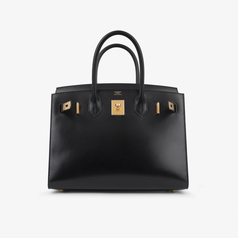 Hermès BIRKIN 30 BOX CALFSKIN NOIR GHW B30BN 3