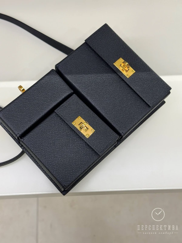 Hermès Kelly Multipocket To Go pouch Epsom Noir H085433CC89 7