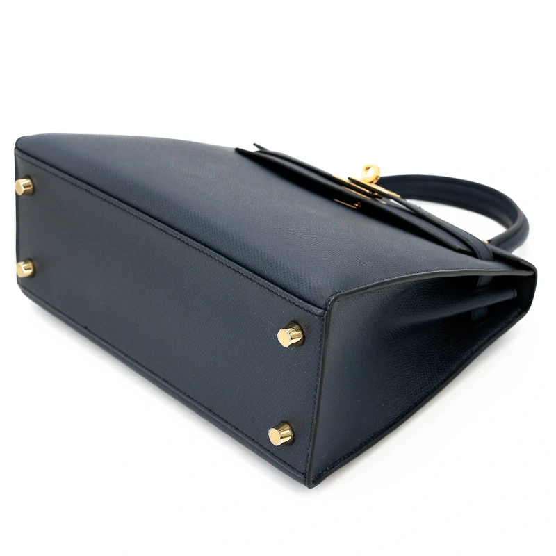 Hermès KELLY II 25 VEAU EPSOM BLEU INDIGO GHW KELLY II 25 VEAU EPSOM BLEU INDIGO 4