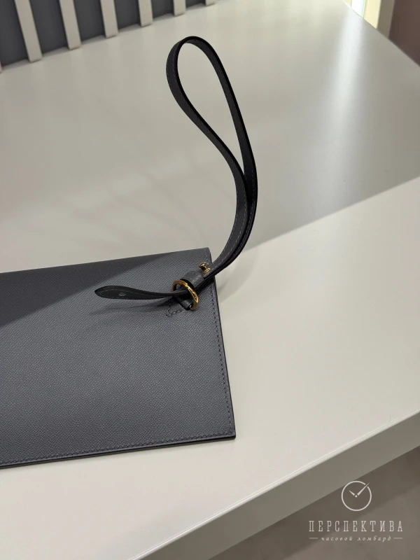 Hermès Kelly Pocket Long Wallet Veau Madame Gris Meyer H084940CC0L 5