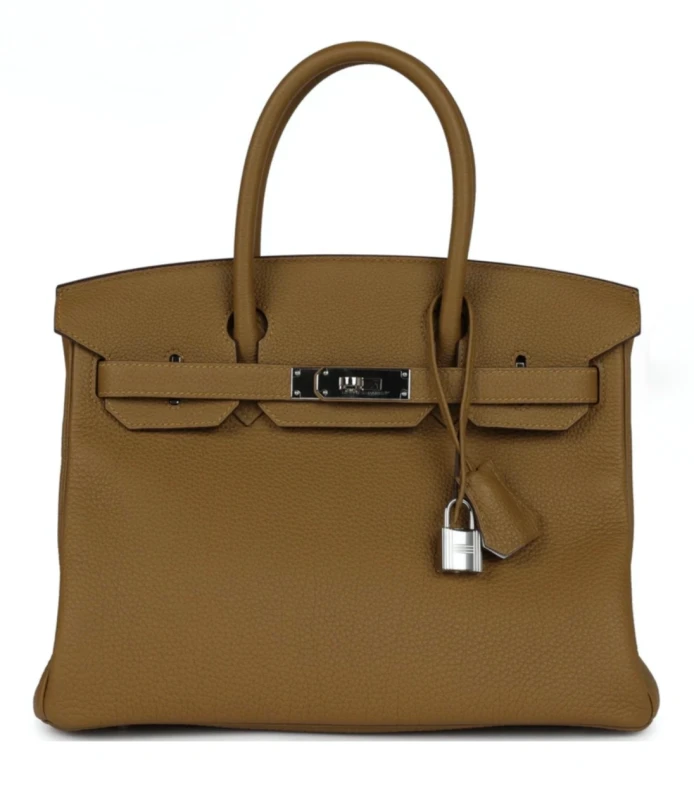 BIRKIN 30 VERSO BRONZE DORE/BLUME TOGO PHW