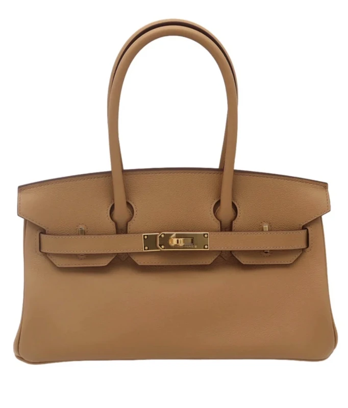 BIRKIN SHOULDER LIGHT 29 EVERCOLOR BISCUIT GHW