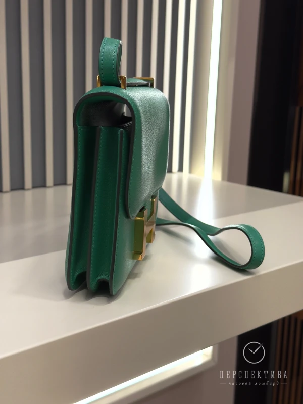 Hermès Constance 18 Mini Epsom Vert Vertigo GHW H18MINIGHW 3
