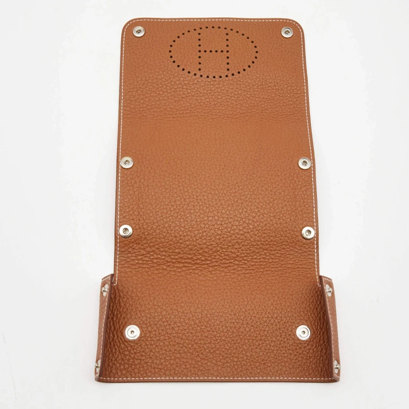 Hermès HERMES GOLD TOGO CARDS HOLDER Playing Cards Holder 3