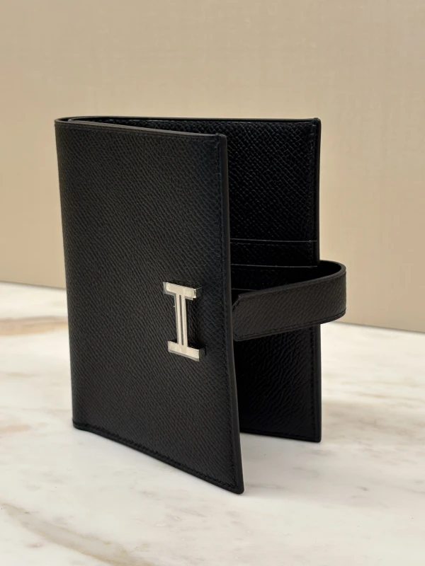 Hermès Bearn Compact wallet Noir HWallet 7