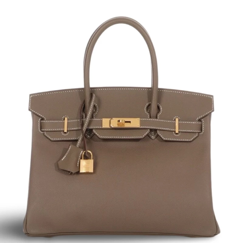 BIRKIN 30 VEAU EPSOM ETOUPE GHW