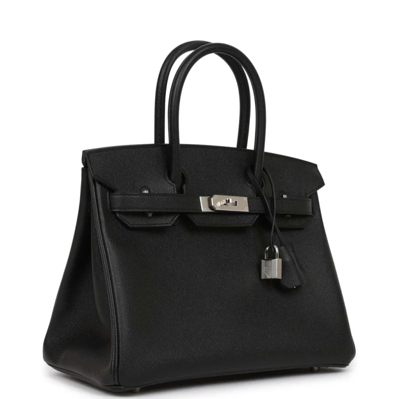 Hermès BIRKIN 30 VEAU TOGO NOIR PHW B30TN 4