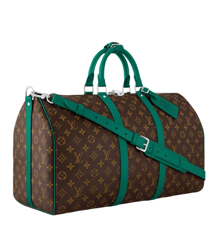 Louis Vuitton Keepall Bandoulière 50  Borneo Green M12630 3