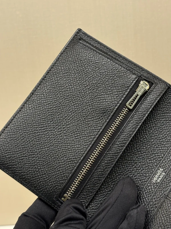 Hermès Bearn Compact wallet Noir HWallet 5