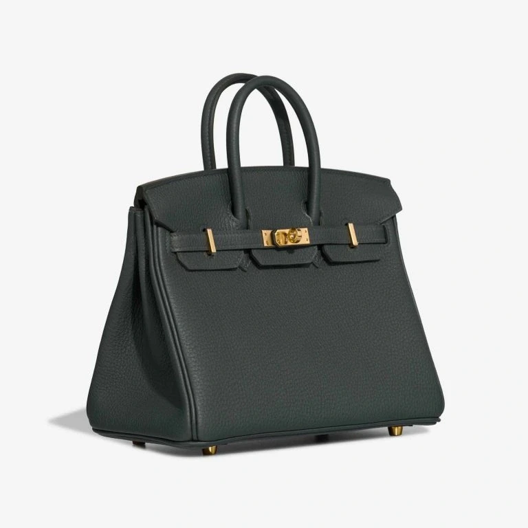 Hermès BIRKIN 25 VEAU TOGO VERT MANGROVE PBHW B25TVM 4