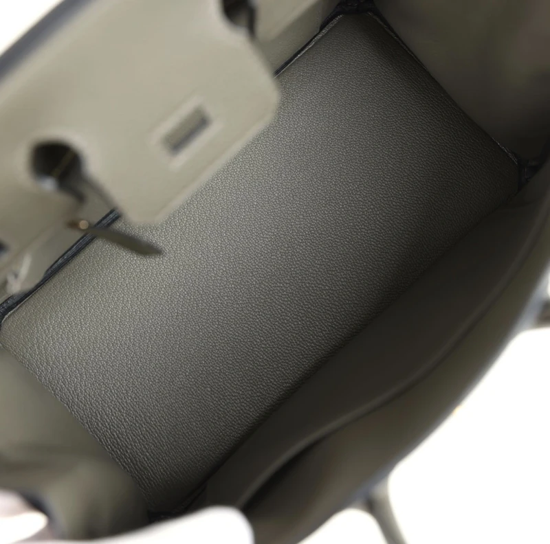 Hermès BIRKIN 25 VEAU TOGO VERT DE GRIS GHW B25TVDG 7