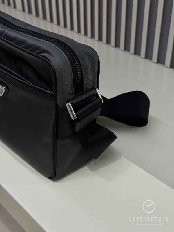 PRADA Re-Nylon and Saffiano Shoulder Bag Forest Green 2VH048_2DMH_F0414_V_XOO 5