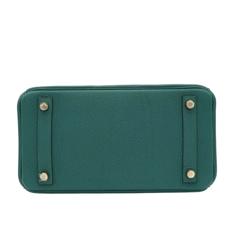 Hermès BIRKIN 25 VEAU TOGO MALACHITE GHW B25TM 4
