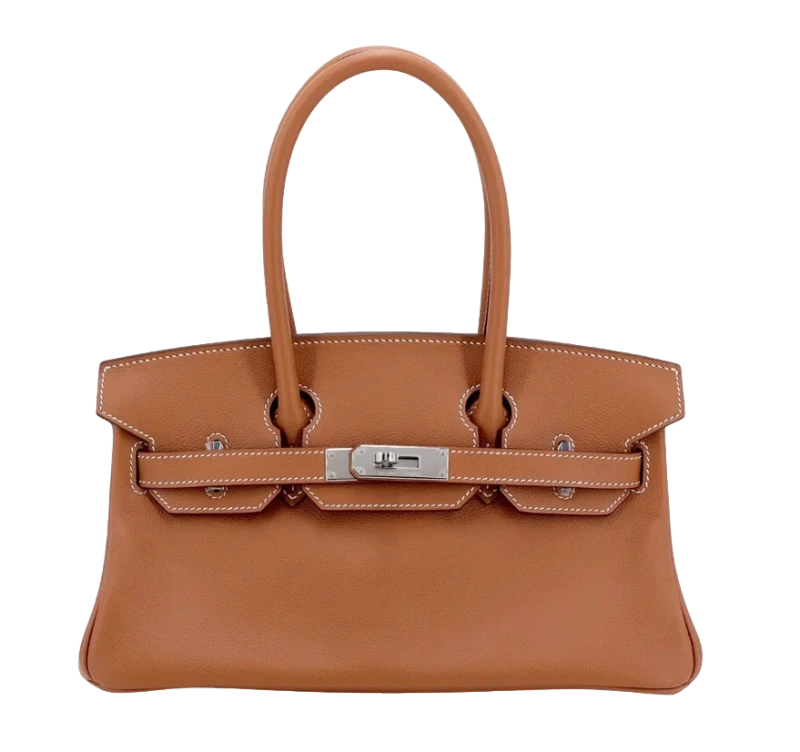Hermès BIRKIN SHOULDER LIGHT 29 EVERCOLOR GOLD PHW BS29EG 1