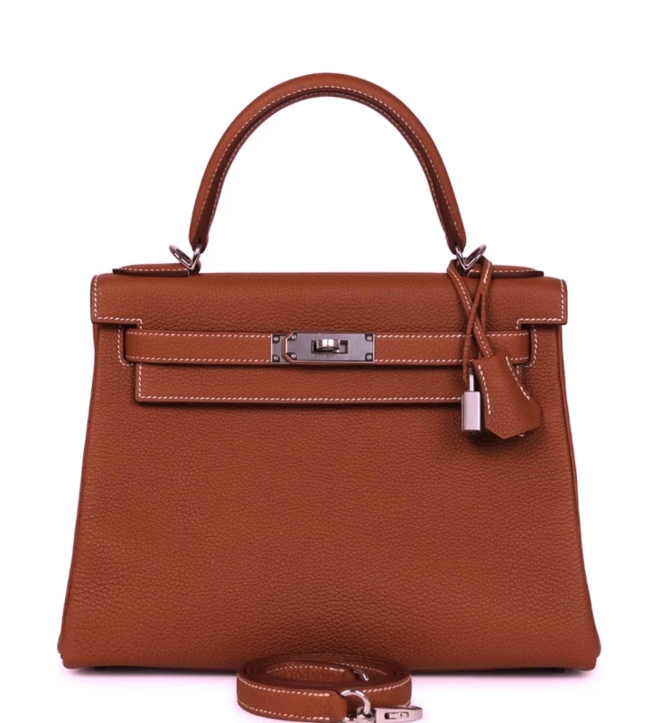 Hermès KELLY RETOURNE 28 VEAU TOGO ROUGE PHW Kelly28 2