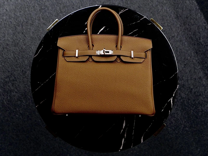 Hermès BIRKIN 25 VEAU TOGO ALEZAN PHW B25TA 2