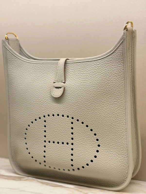 Hermès EVELYNE 29 TAURILLON CLEMENCE BETON GHW HE29 5