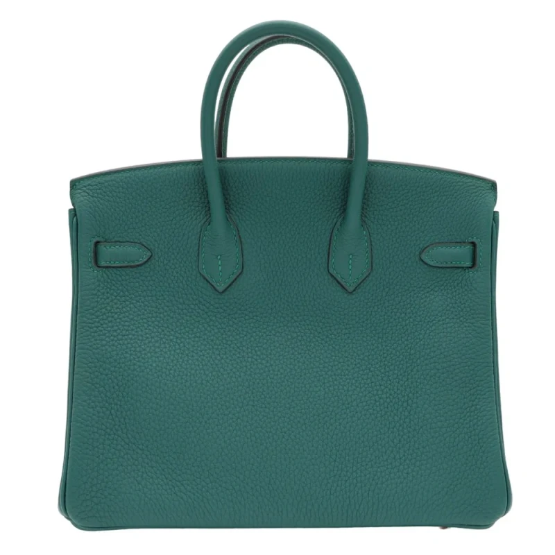 Hermès BIRKIN 25 VEAU TOGO MALACHITE GHW B25TM 3