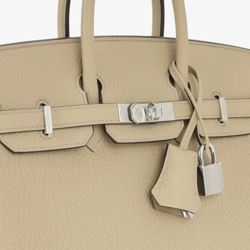 Hermès BIRKIN 25 VEAU TOGO TOUNDRA PHW B25TT 7