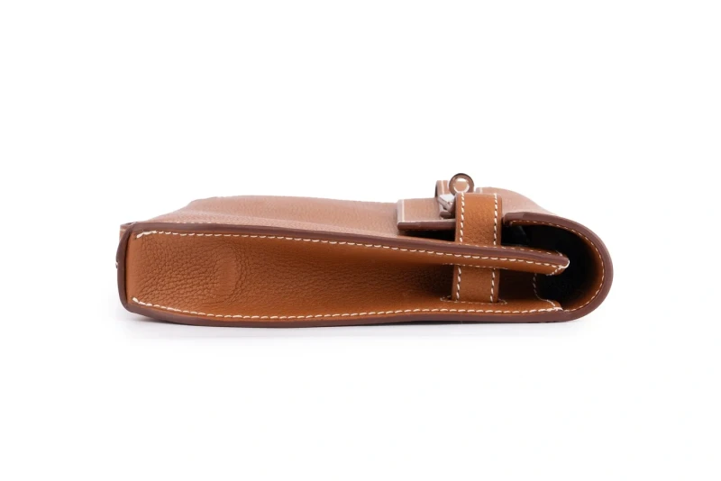Hermès KELLY DEPECHES 25 VEAU BARENIA GOLD PHW KDBG 6