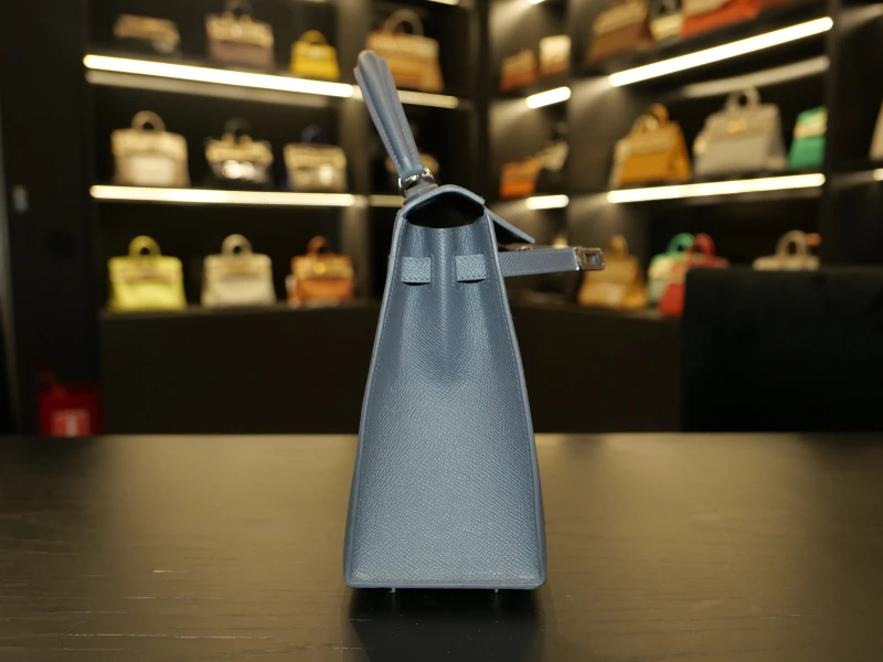 Hermès KELLY 25 CASAQUE ETOILEE ARDOISE NOIR PEPPERMINT K25CASAQUE 4