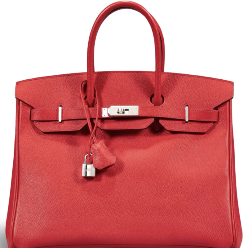 Hermès BIRKIN 35 EPSOM ROUGE CASAQUE PHW B35ERC 1