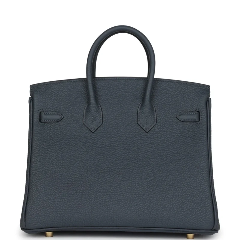 Hermès BIRKIN 25 VEAU TOGO GRIS MISTY PBHW B25TGM 3