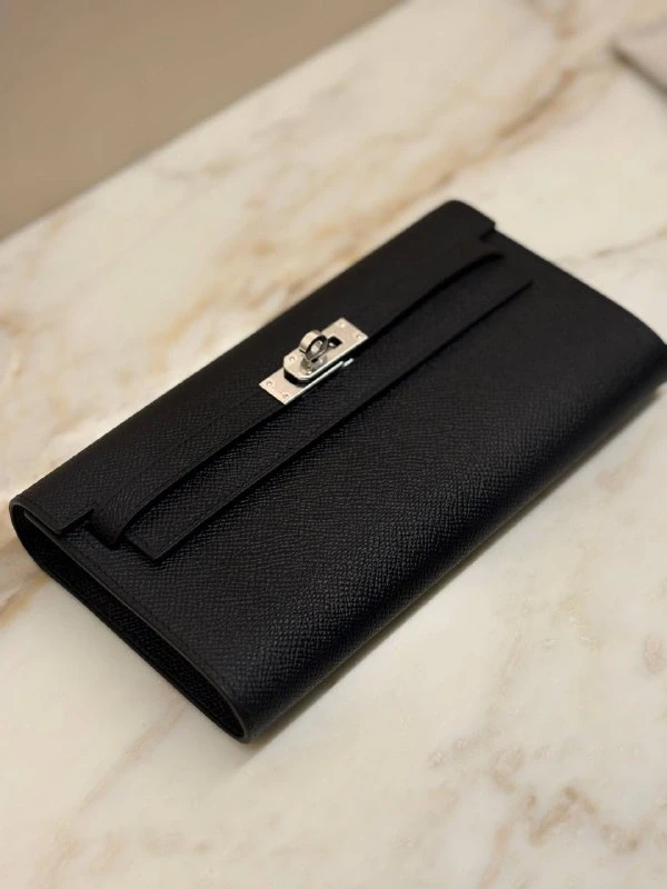 Hermès Kelly Classique To Go wallet / Noir KWallet 6