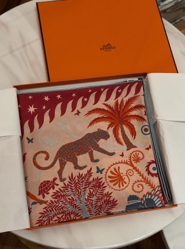 Hermès Les Chevaux Dechaines scarf 90 scarf 8