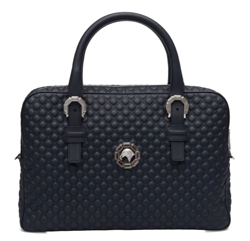 Stefano Ricci Borsa stampa asia palladio blue ND176GTP 1