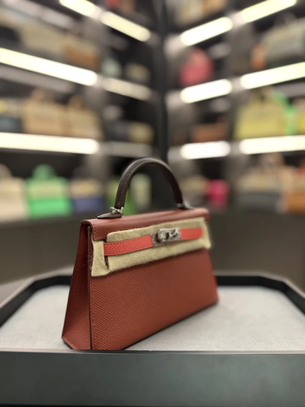 Hermès KELLY 20 MINI TRICOLOR VEAU EPSOM PHW K20TRICOLOR 6