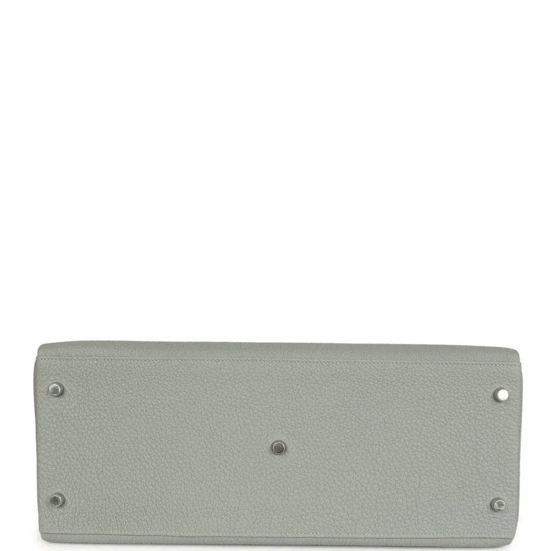 Hermès KELLY MAXI VOYAGE 42 VEAU TOGO BLEU GLACIER PHW KM42TBG 5