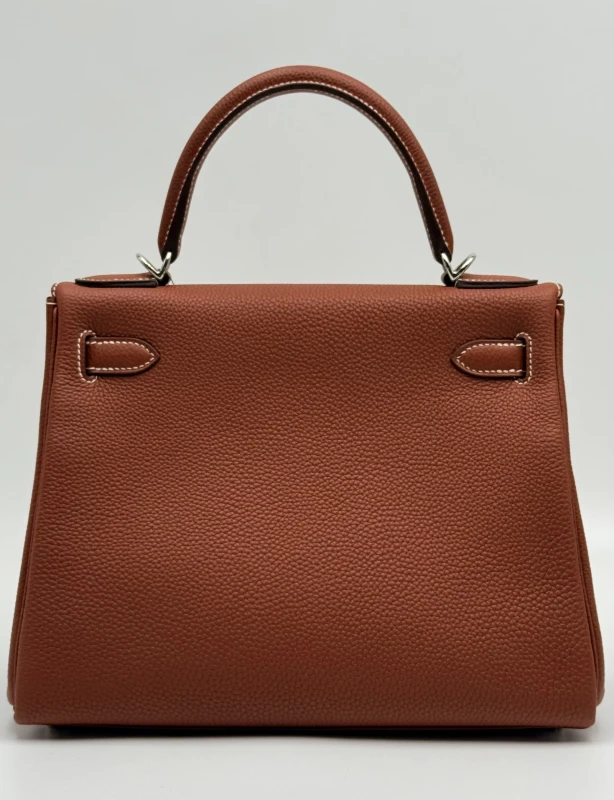 Hermès KELLY 28 VEAU TOGO CUIVRE PHW K28TC 6
