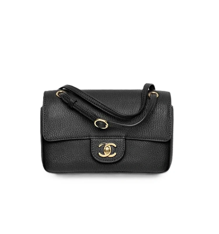 MINI FLAP BAG NOIR
