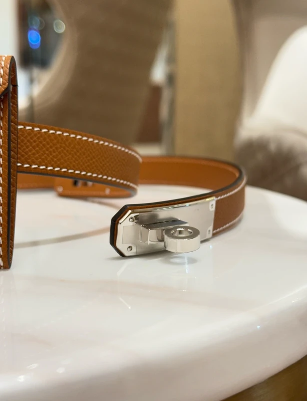 Hermès Kelly Pocket 18 belt Epsom PHW H081120CK37 4
